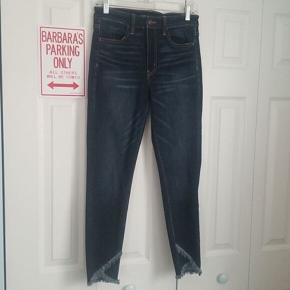 AMERICAN EAGLE Super High Rise Skinny Jeans SZ 6R - Picture 1 of 8